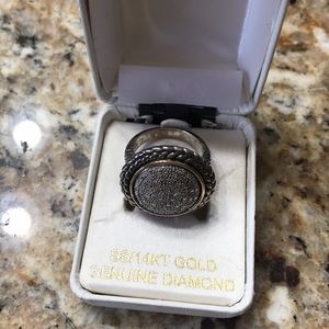 14k Gold/Sterling Silver Ring